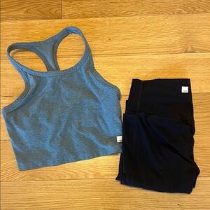 Vuori Medium Tank (built-in bra) & Leggings